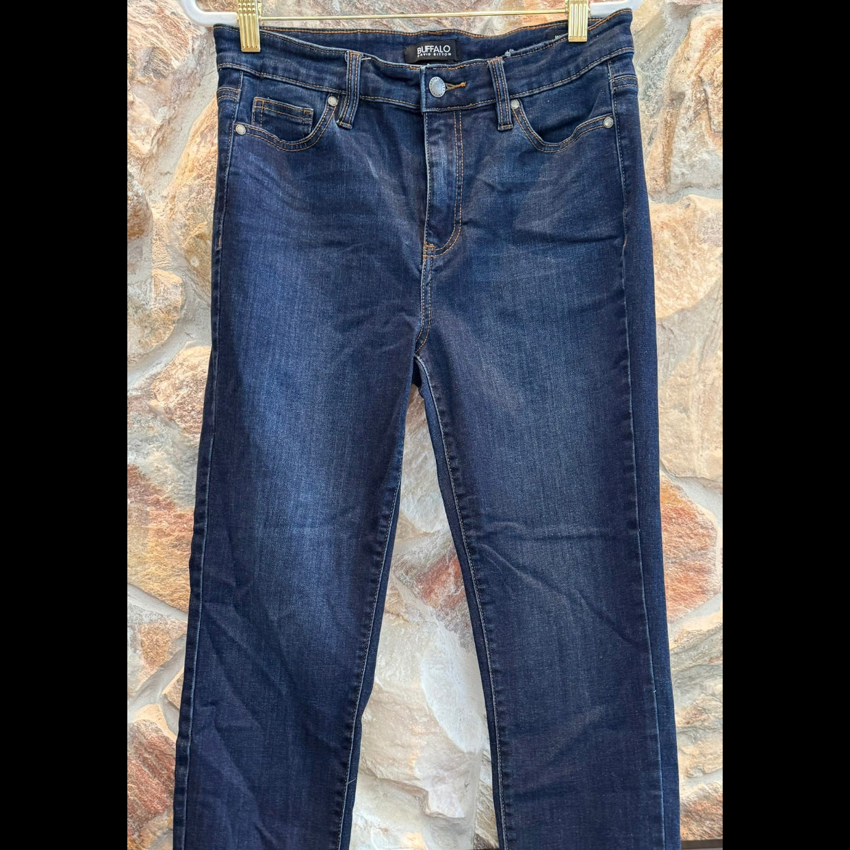 Buffalo David Bitton Mollie High-Rise Stretch Skinny Jean, Dark Wash 6/28