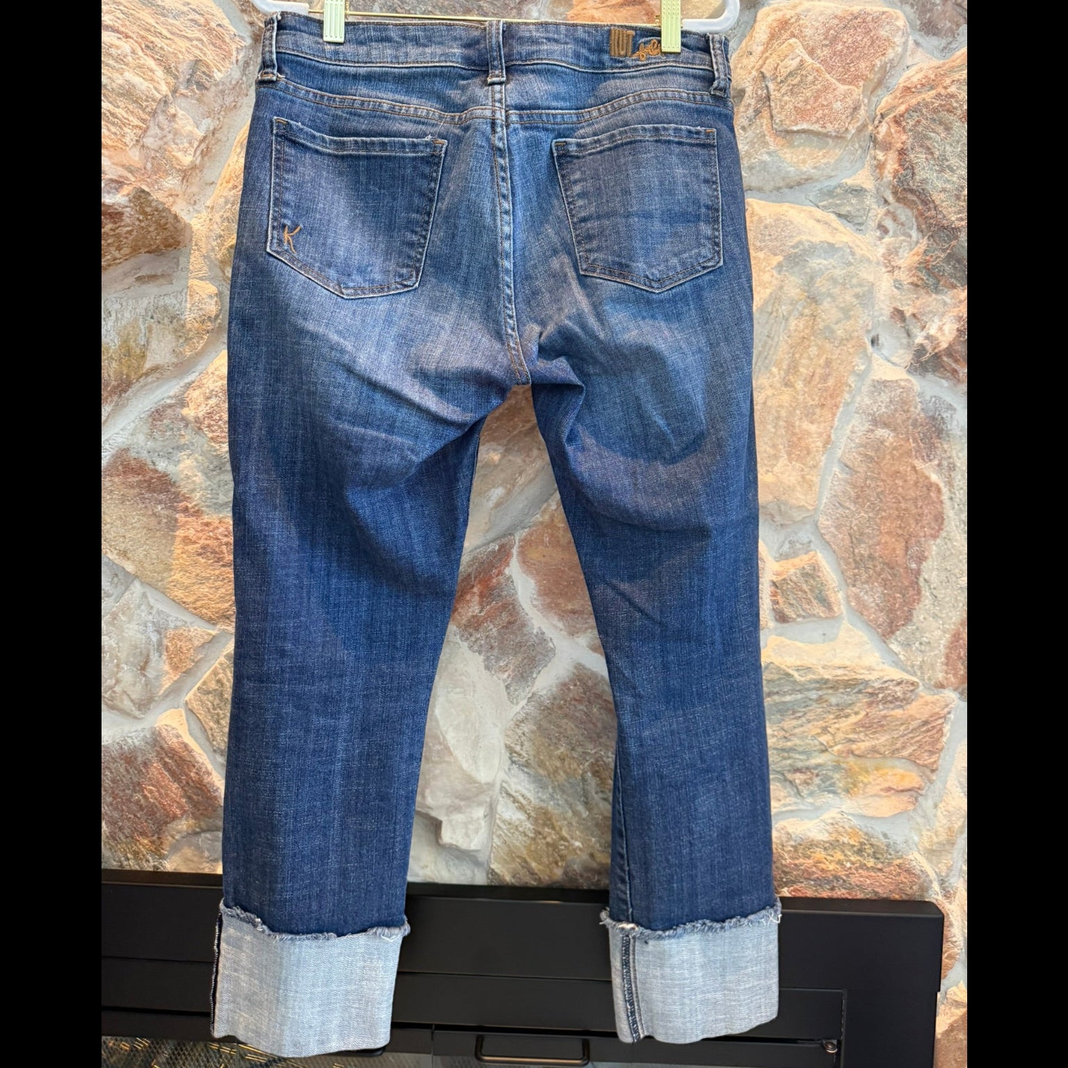 Kut from the Kloth Jeans  Size 6 Blue Cuffs