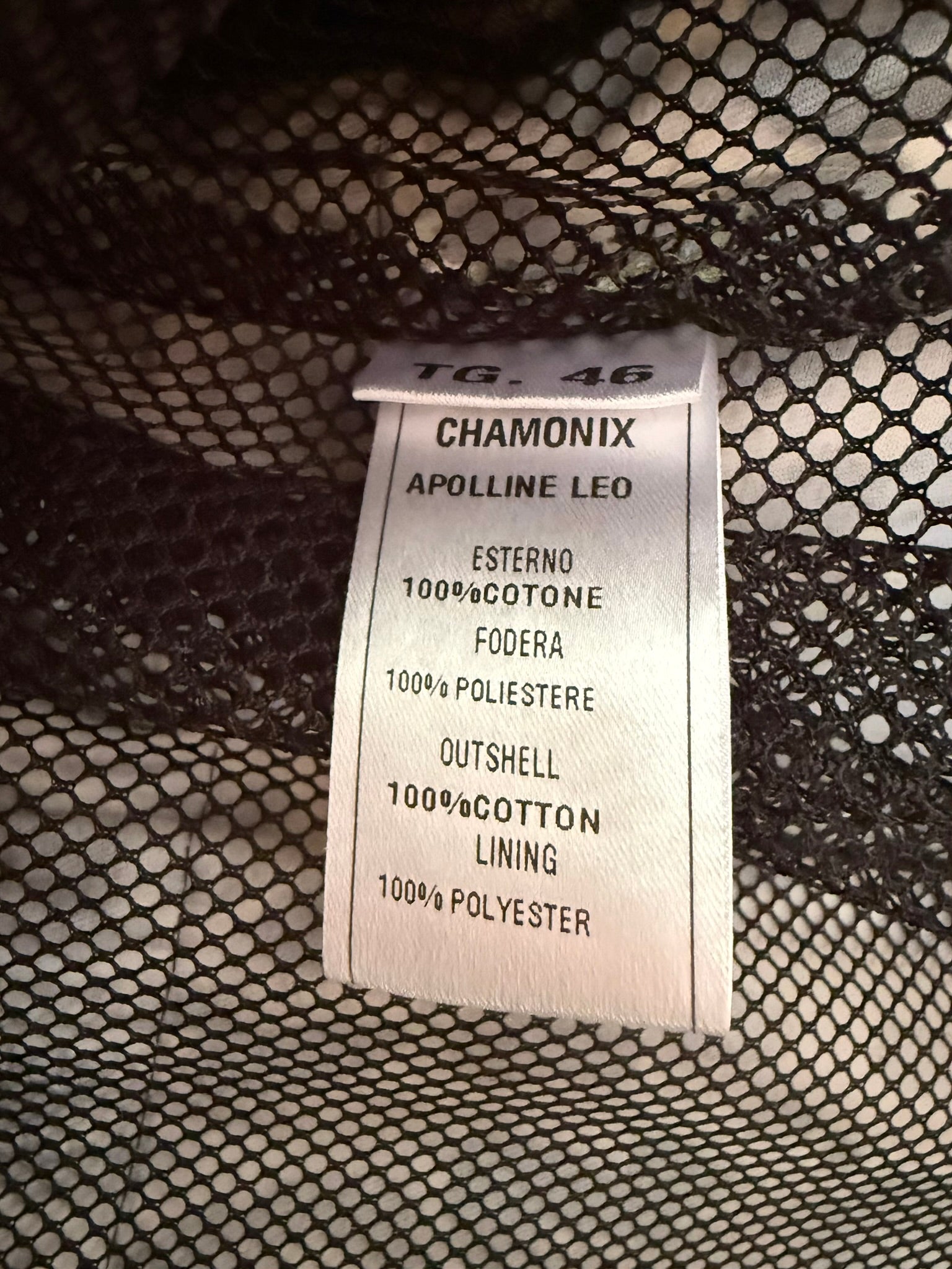 Alessandra Chamonix Leopard Print Butterfly Applique Jacket Size Large