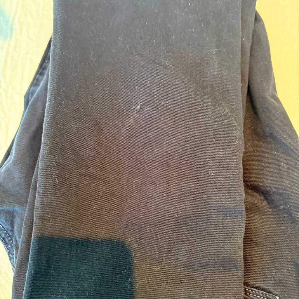 J Brand The Deal Skinny Leg Black Jeans Zippered Ankle Size 31