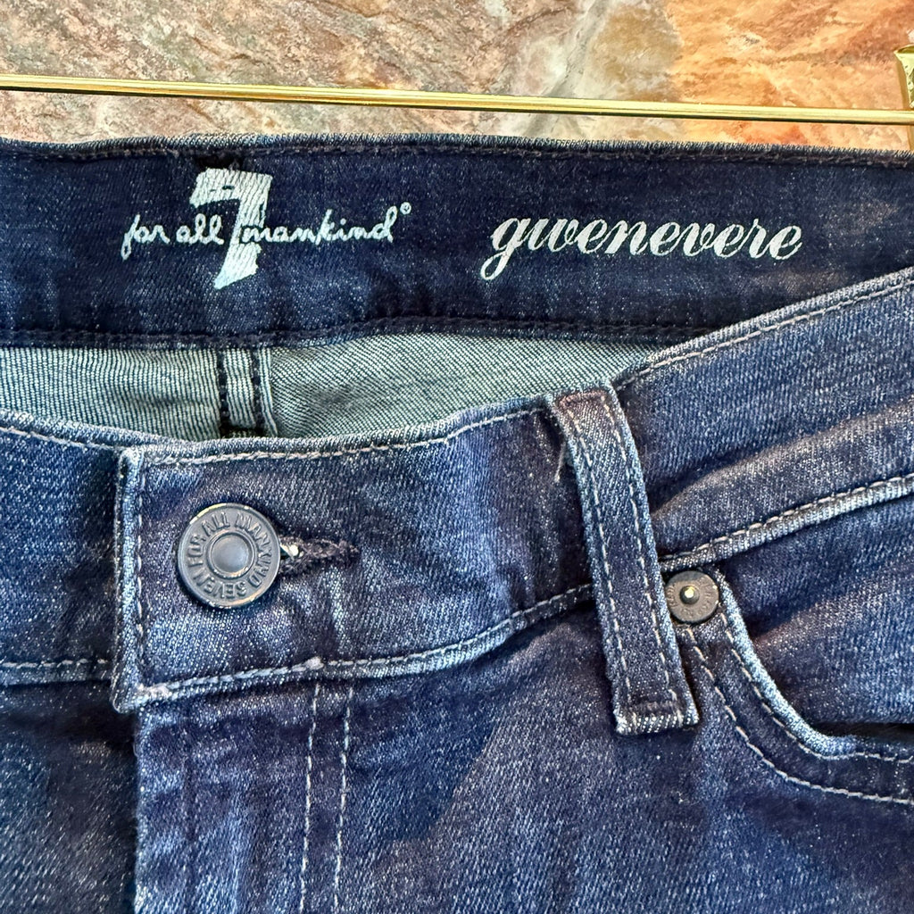 7 For All Mankind Gwenevere Skinny Jeans Size 31
