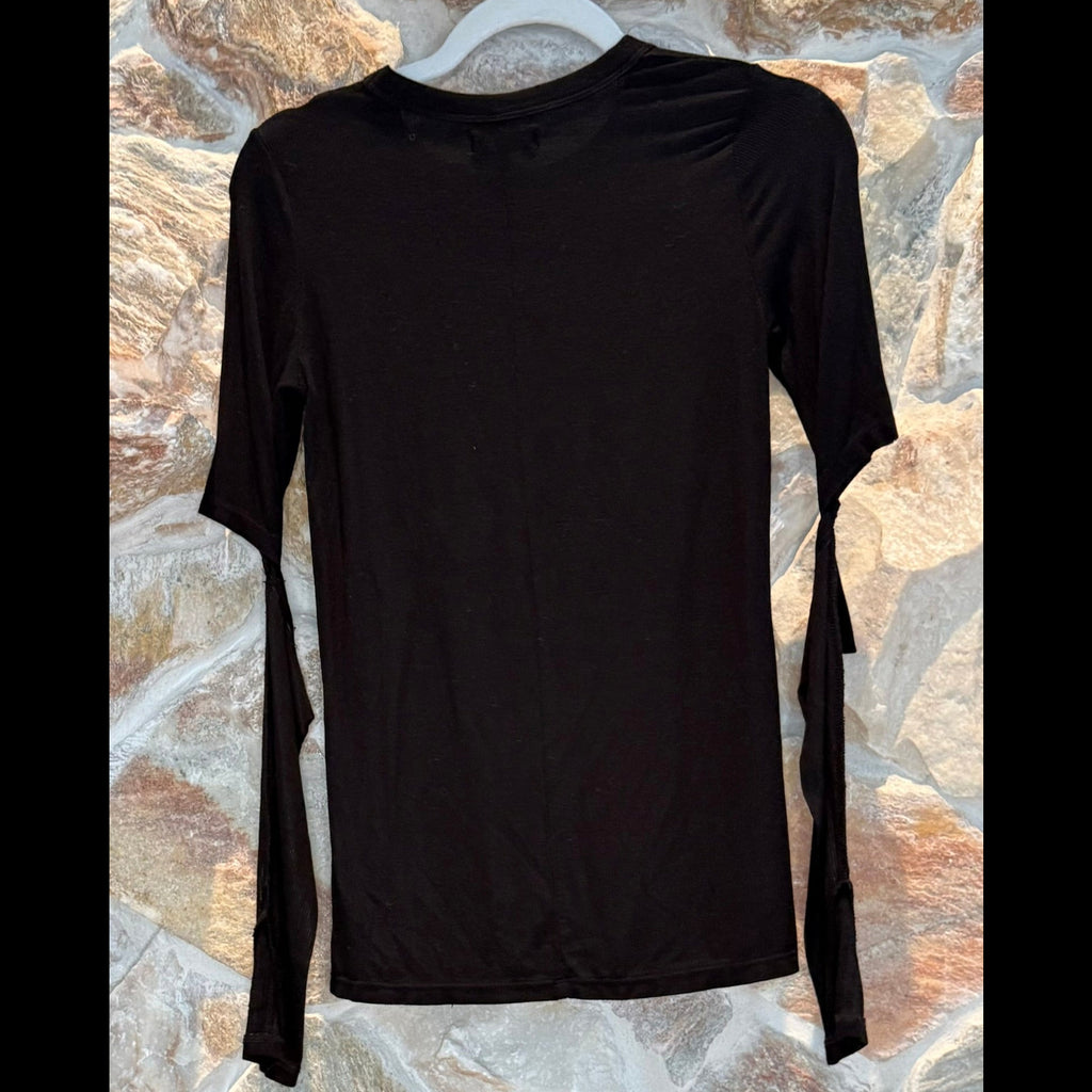 Michael Lauren Solomon Core Fitted Tee Black Size Small