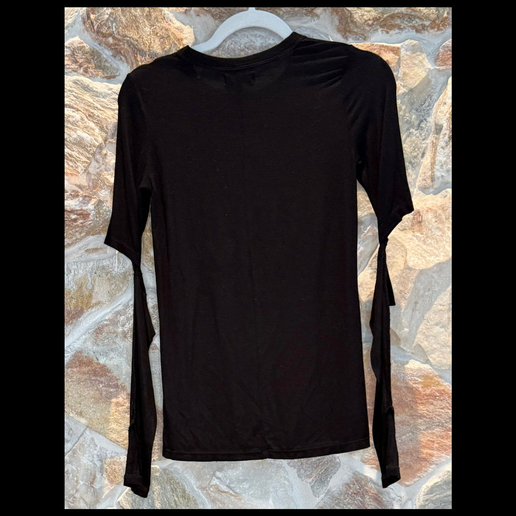 Michael Lauren Solomon Core Fitted Tee Black Size Small