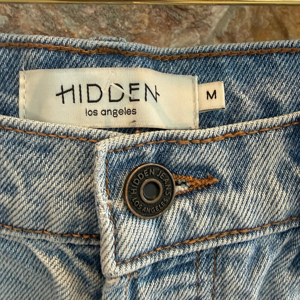 Hidden Denim Cut Off Shorts Size Medium