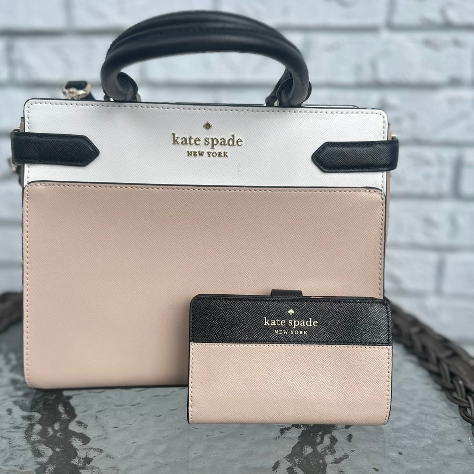 Kate Spade Staci Colorblock Satchel Handbag