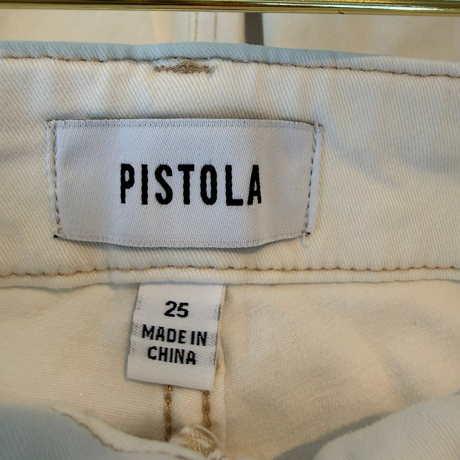 Pistola Sophia Stretch Cotton Ankle Wide Leg Pants Size 25