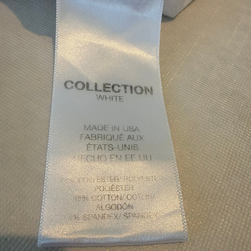 Joe's Jeans White Cotton Crew Neck T-Shirt Size Large