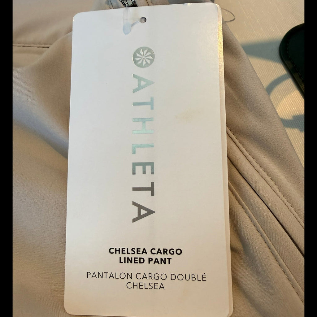 ATHLETA Chelsea Cargo Lined Pant Size 10