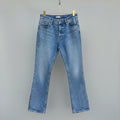GRLFRND High-Rise Straight Leg Jeans Size 30