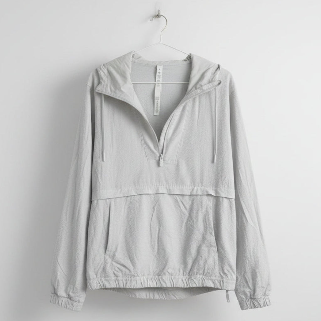 Lululemon Textured Half-Zip Pullover Anorak Size 6