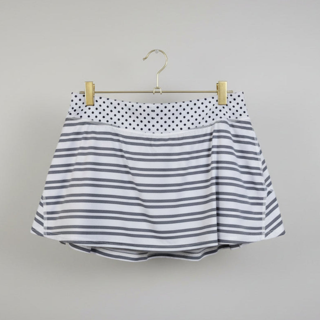 Lululemon Striped Performance Pleated Skort Size 6