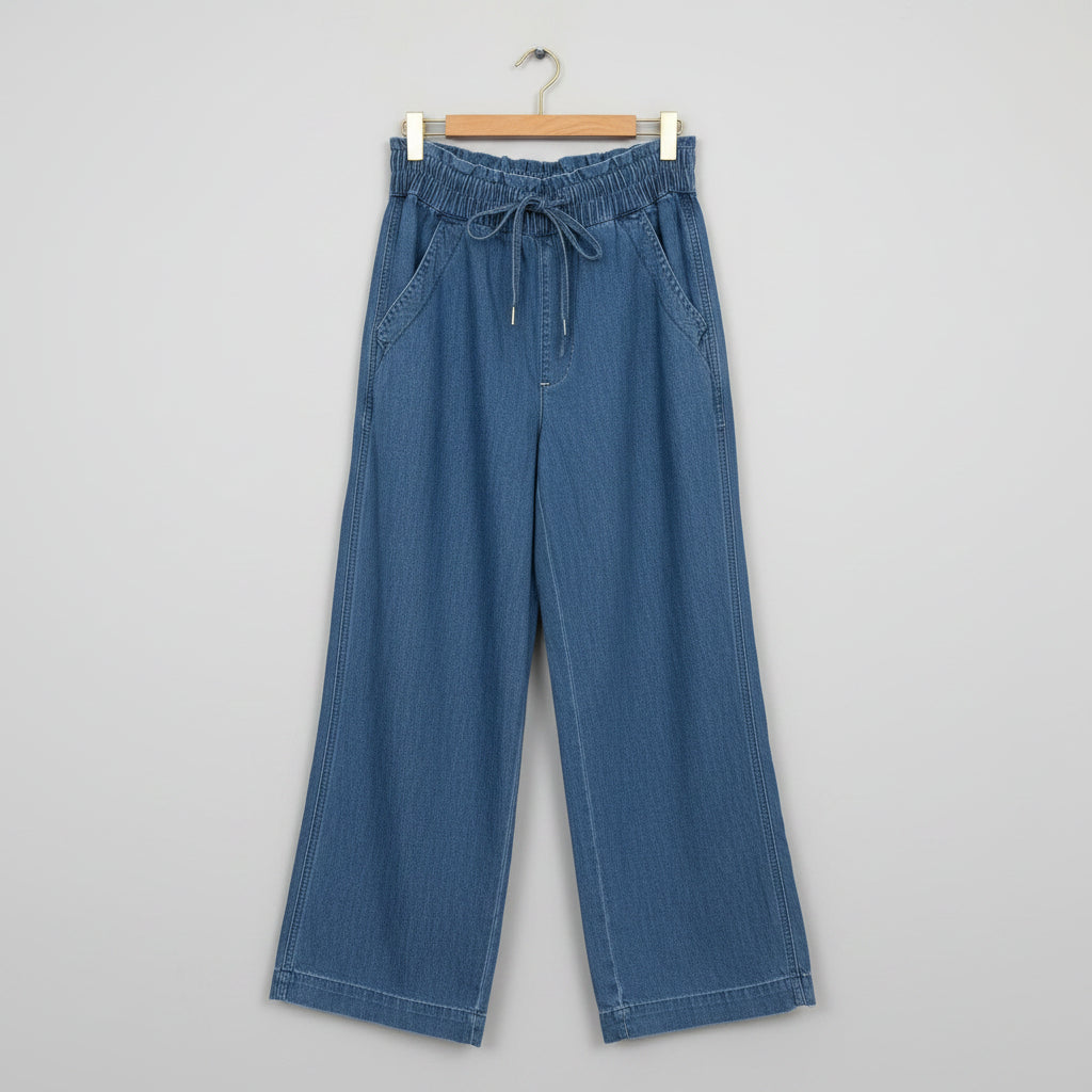 Veronica Beard Dunford Drawstring Jeans Size 6
