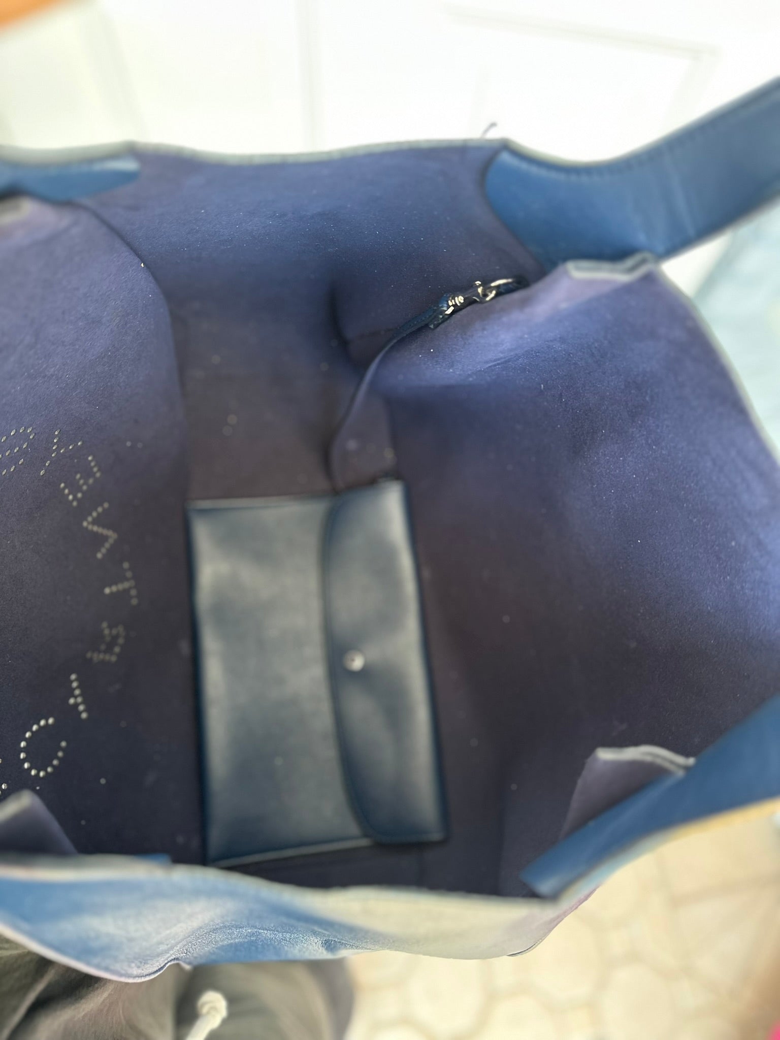 Stella McCartney Perforated Logo Tote