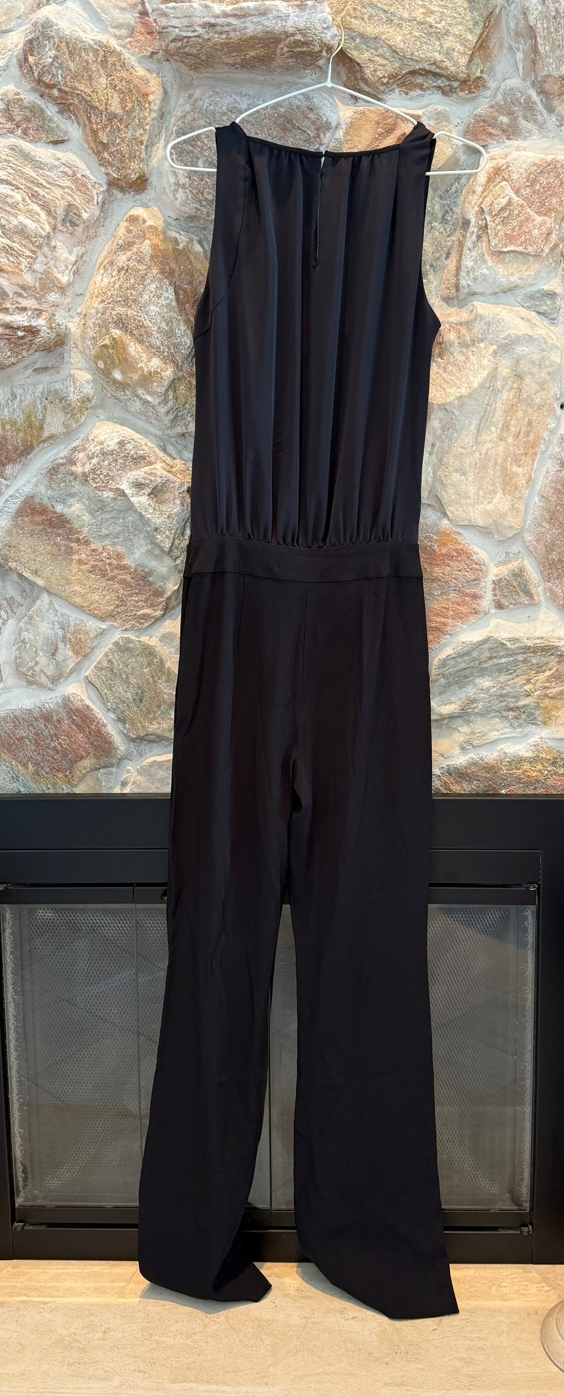 Ramy Brook Black Cowl Neck Jumpsuit Size 4