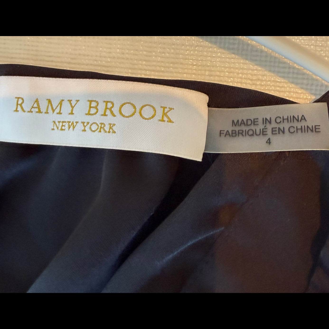 Ramy Brook Black Cowl Neck Jumpsuit Size 4