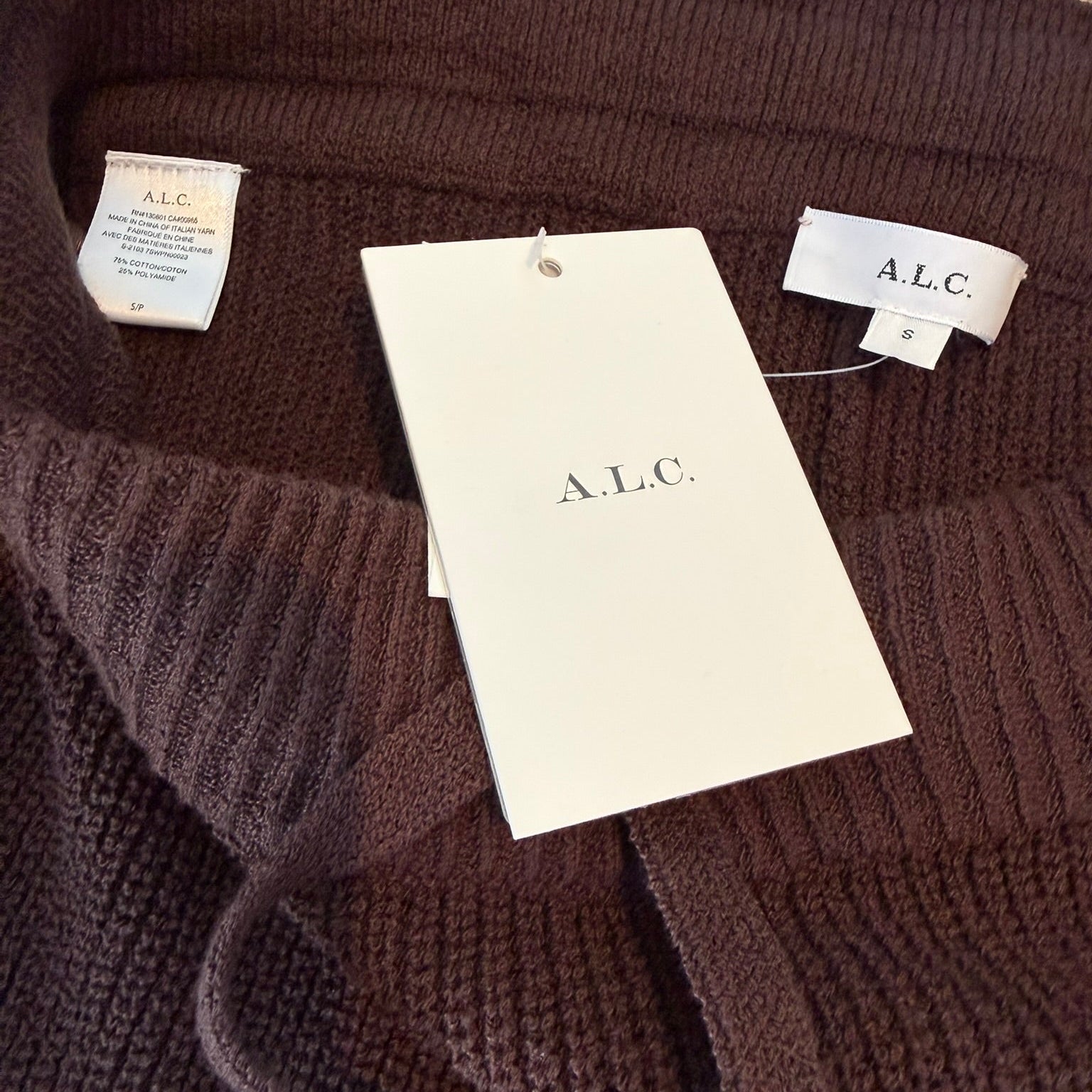 A.L.C. Knit Wide Leg Pants