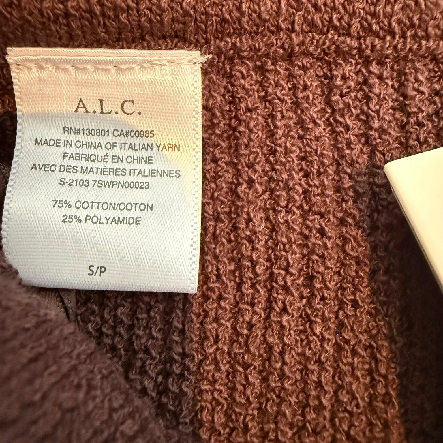 A.L.C. Knit Wide Leg Pants