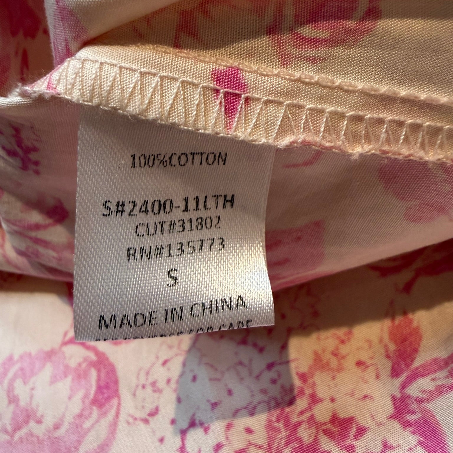 Olivaceous Pink Floral Ruffled Blouse