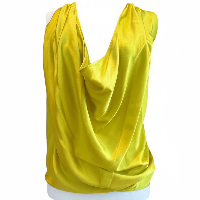 Ramy Brook Classic Harriet Multi Way Halter Top in Lime Green Size S NWT!