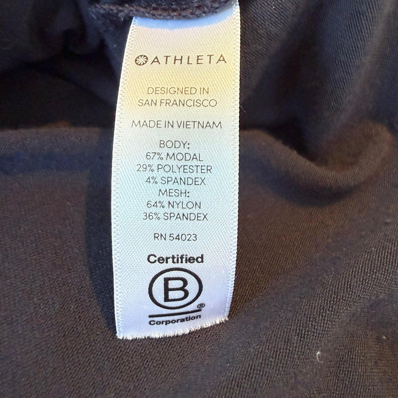 Athleta Modal Blend Mesh Tank Top Size Small