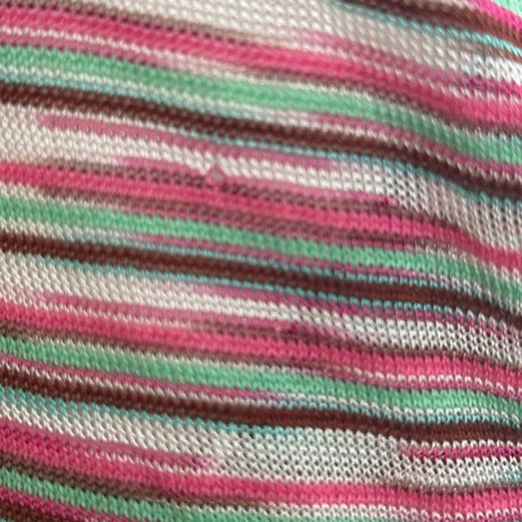 M Missoni Striped Knit Wrap Top Size 6