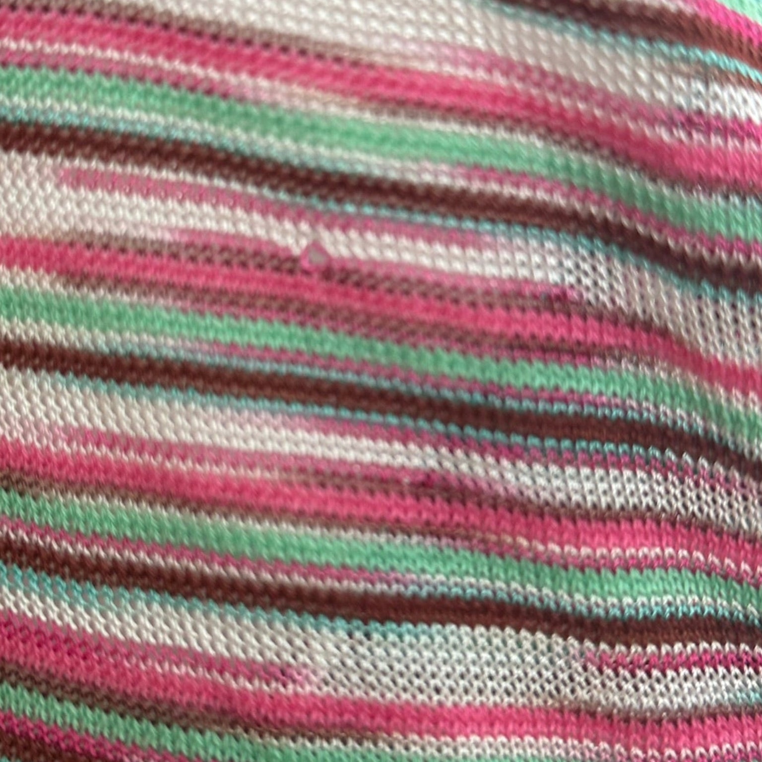 M Missoni Striped Knit Wrap Top Size 6