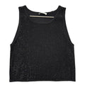 Sandro Paris Studded Black Tank Size Small