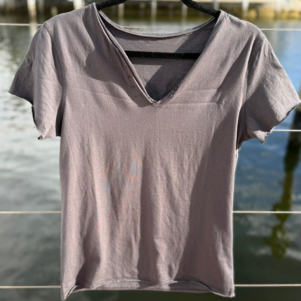 Zadig & Voltaire Rhinestone Graphic T-Shirt Size Large