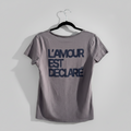 Zadig & Voltaire Rhinestone Graphic T-Shirt Size Large