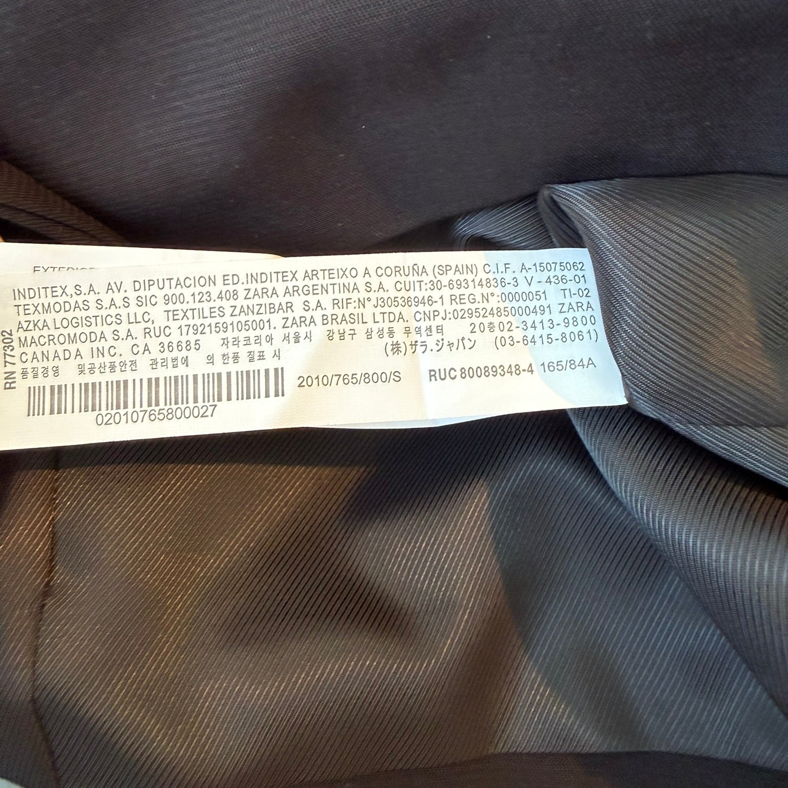 Zara Cropped Tailored Blazer Size Small