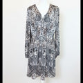 Hale Bob Floral Print Dress Size Large