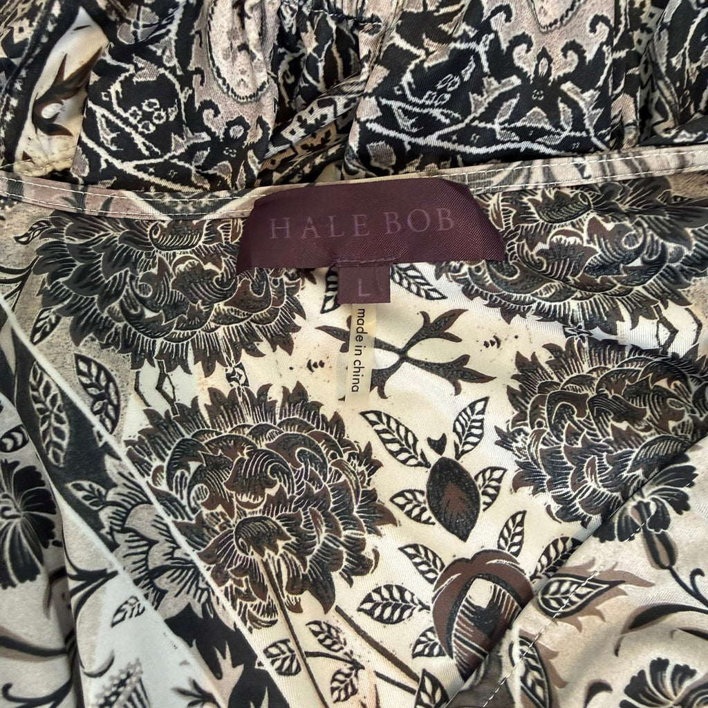 Hale Bob Floral Print Dress Size Large