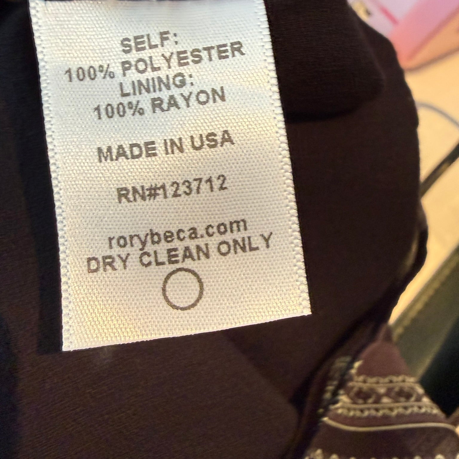 Rory Becca Printed Wrap Cami Size Medium