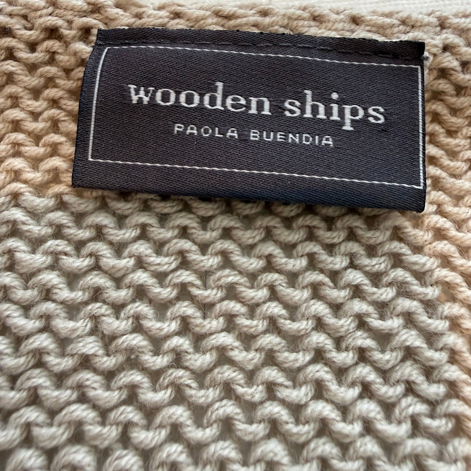 Wooden Ships Oasis Cotton Crew Sweater-Mojito Size S/M