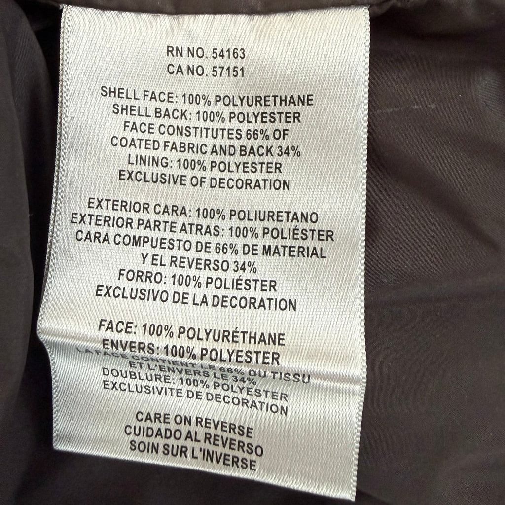 Levi's Faux Leather Moto Jacket Size Medium