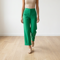 Alice & Olivia Size 0 Green Pants- These have been altered