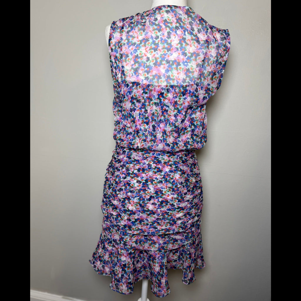 VERONICA BEARD - CAYSON DRESS - CREAM MULTI - SIZE 4