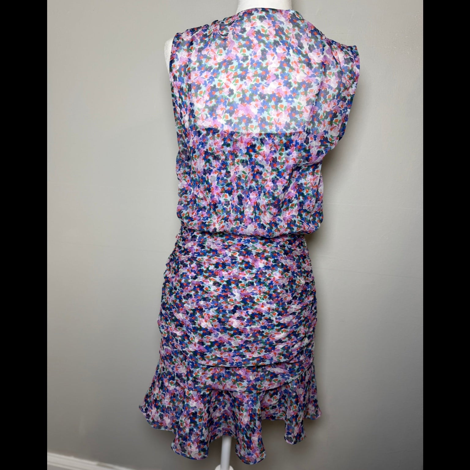 VERONICA BEARD - CAYSON DRESS - CREAM MULTI - SIZE 4