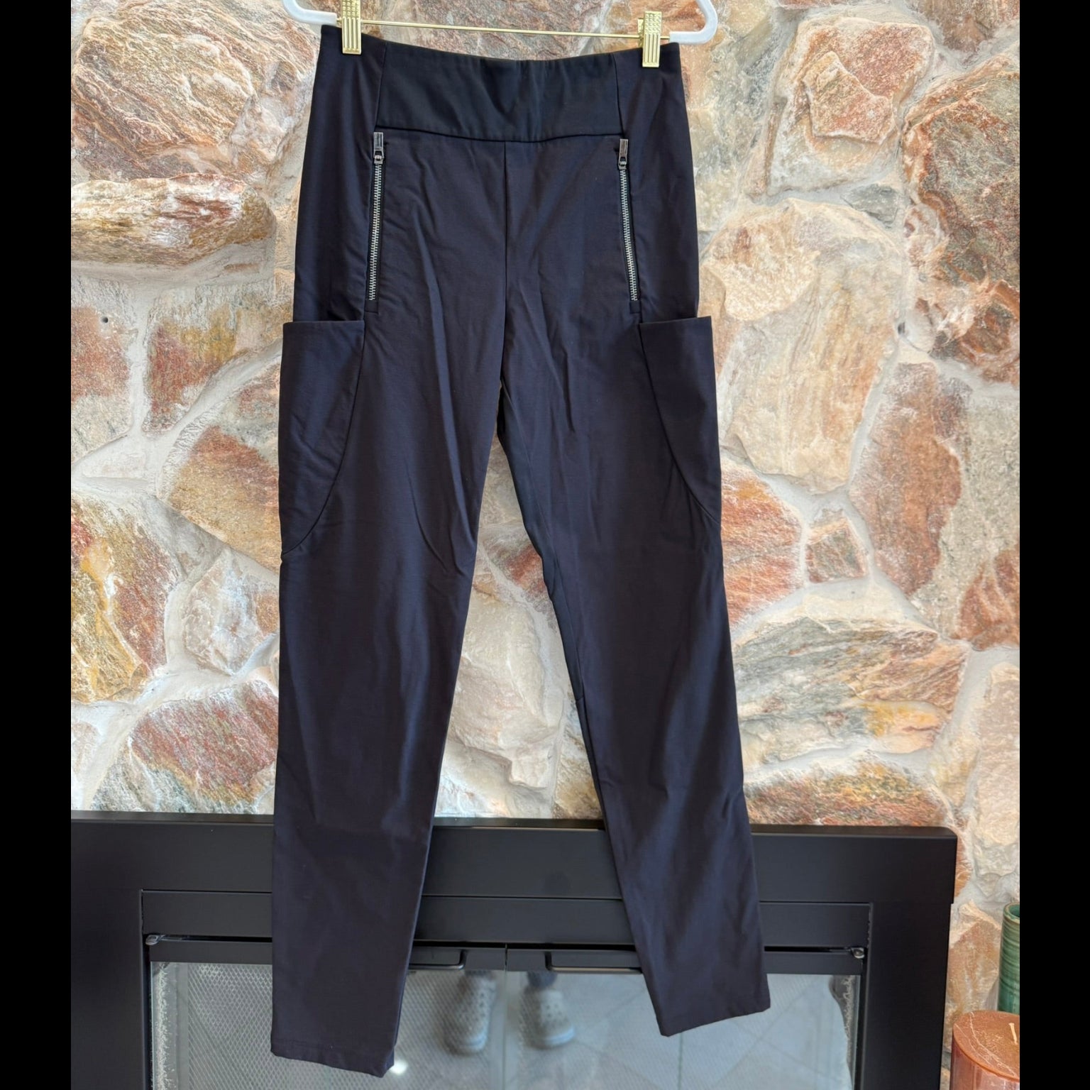 Athleta City Trek Commuter Pants Black Size 6