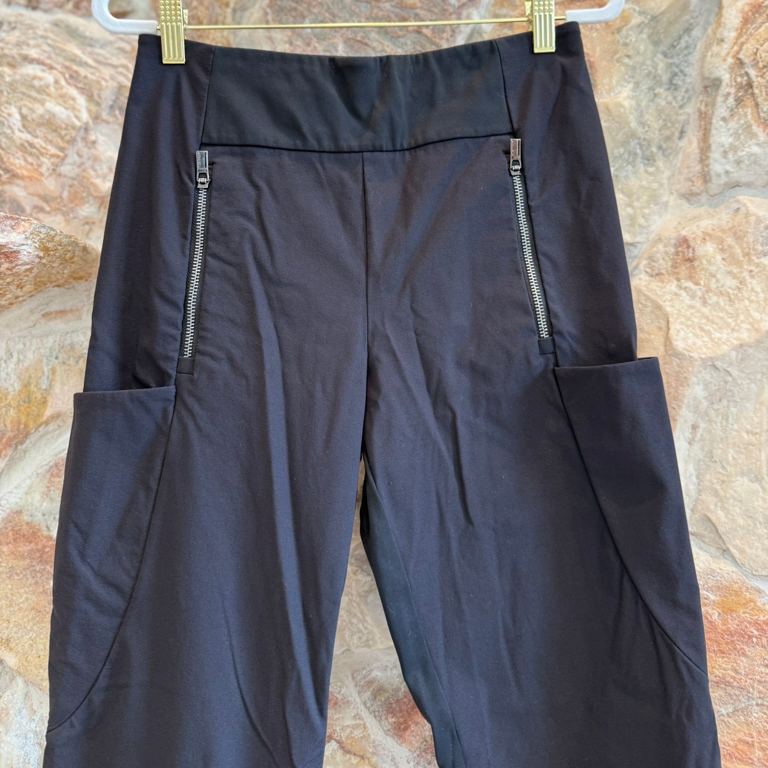 Athleta City Trek Commuter Pants Black Size 6