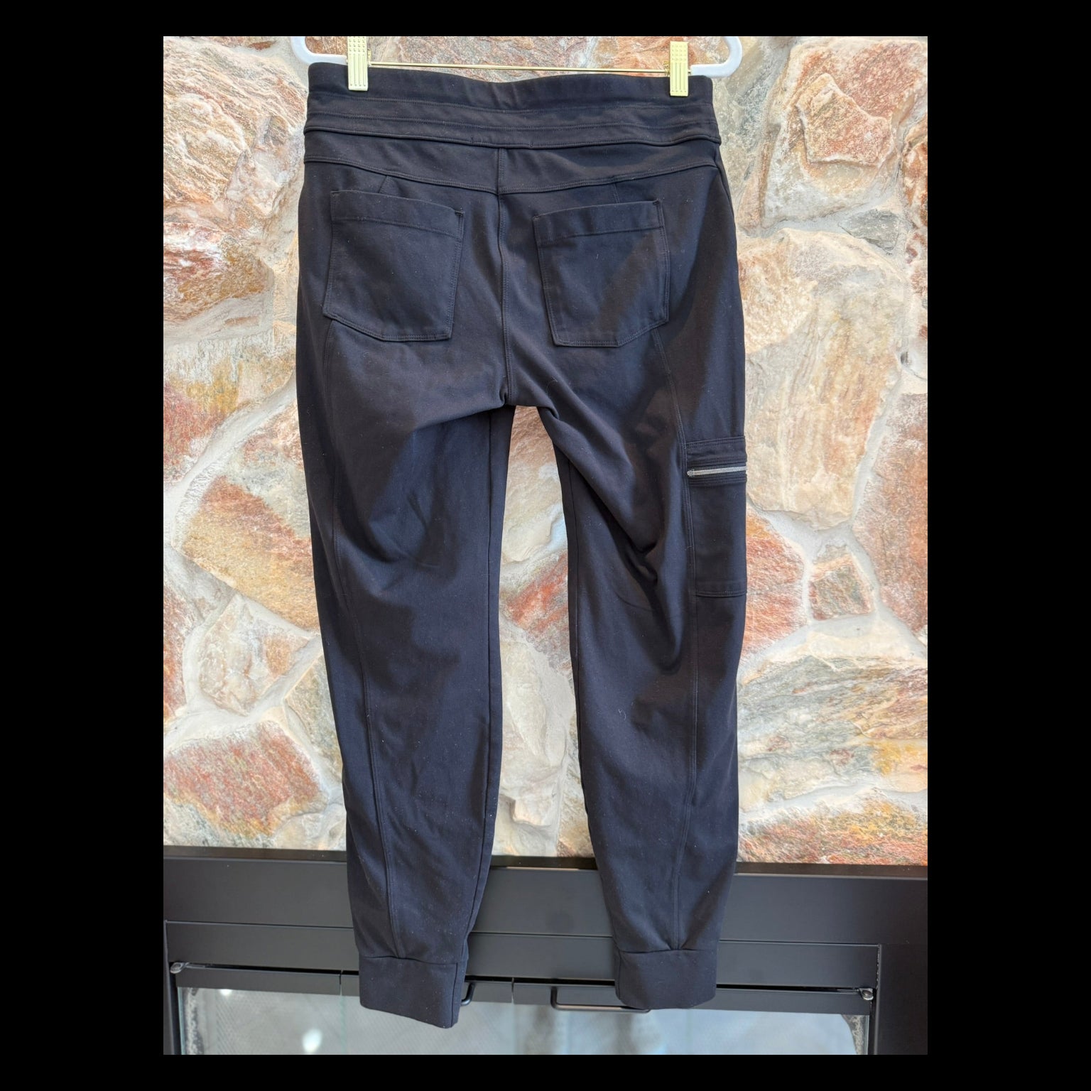 Athleta Supplex Nylon Jogger Pants Black Size Small