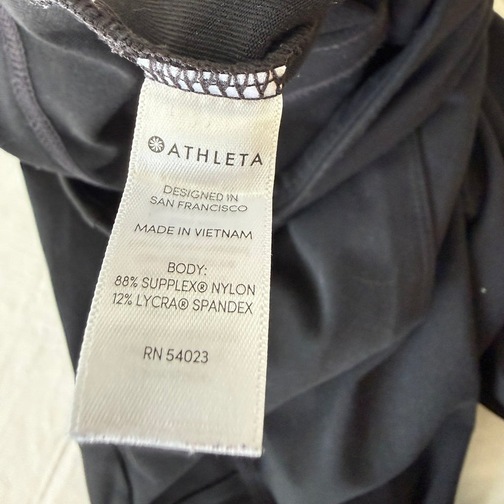 Athleta Supplex Nylon Jogger Pants Black Size Small