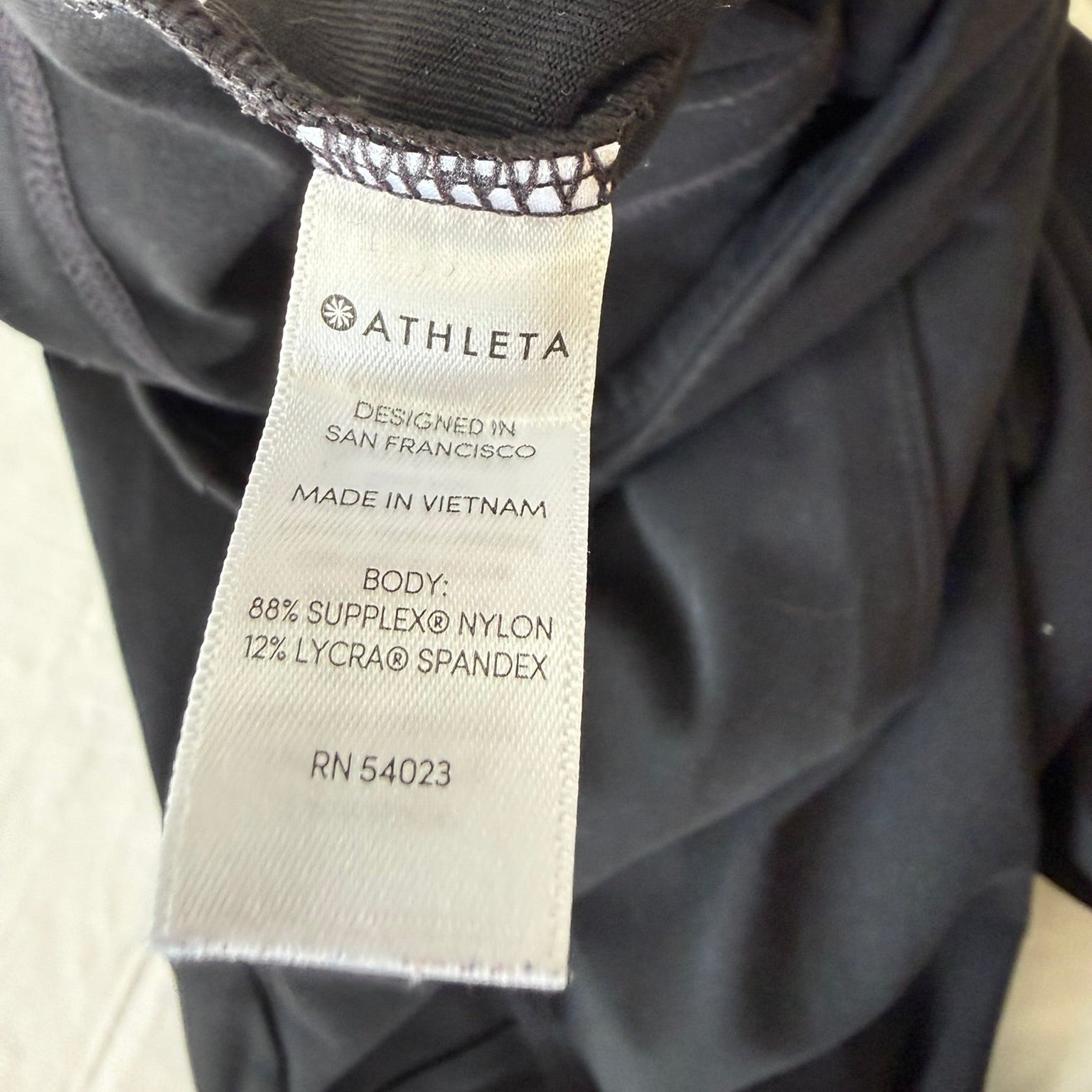 Athleta Supplex Nylon Jogger Pants Black Size Small
