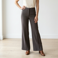Wilfred High Rise Wide Leg Dress Trouser-Gray Size 2