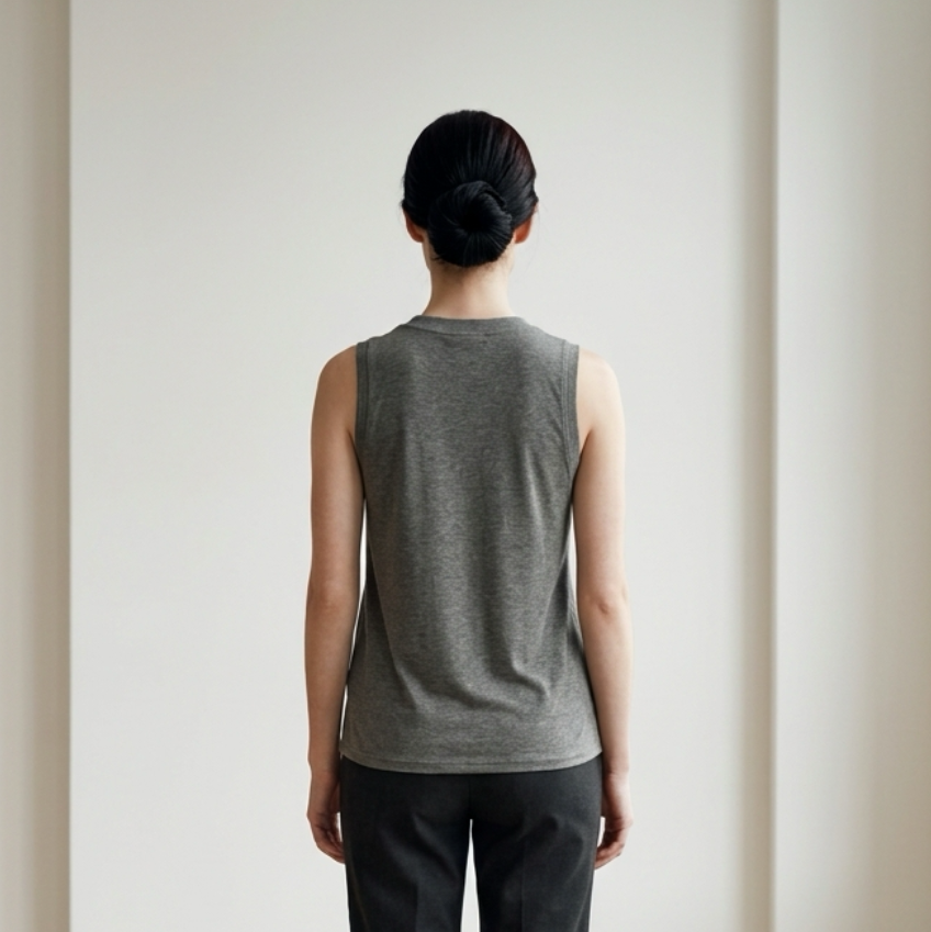 Vuori Heather Gray Performance Tank Top Size Medium