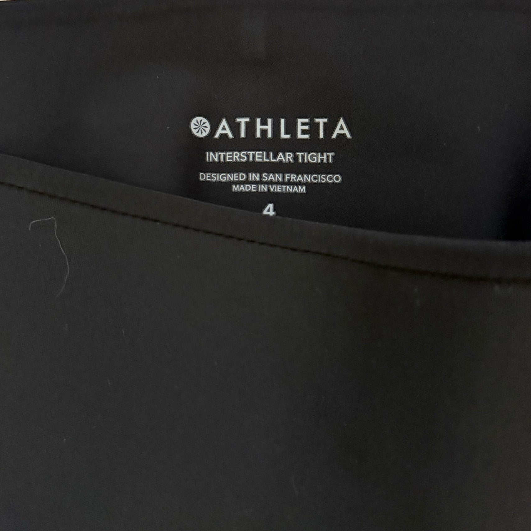 Athleta Interstellar Tight Leggings Black Size 4