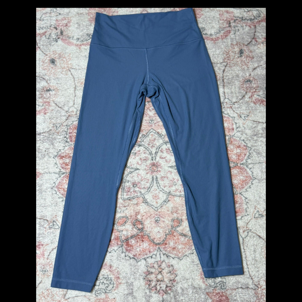 Lululemon Ribbed High Rise Leggings Size Medium