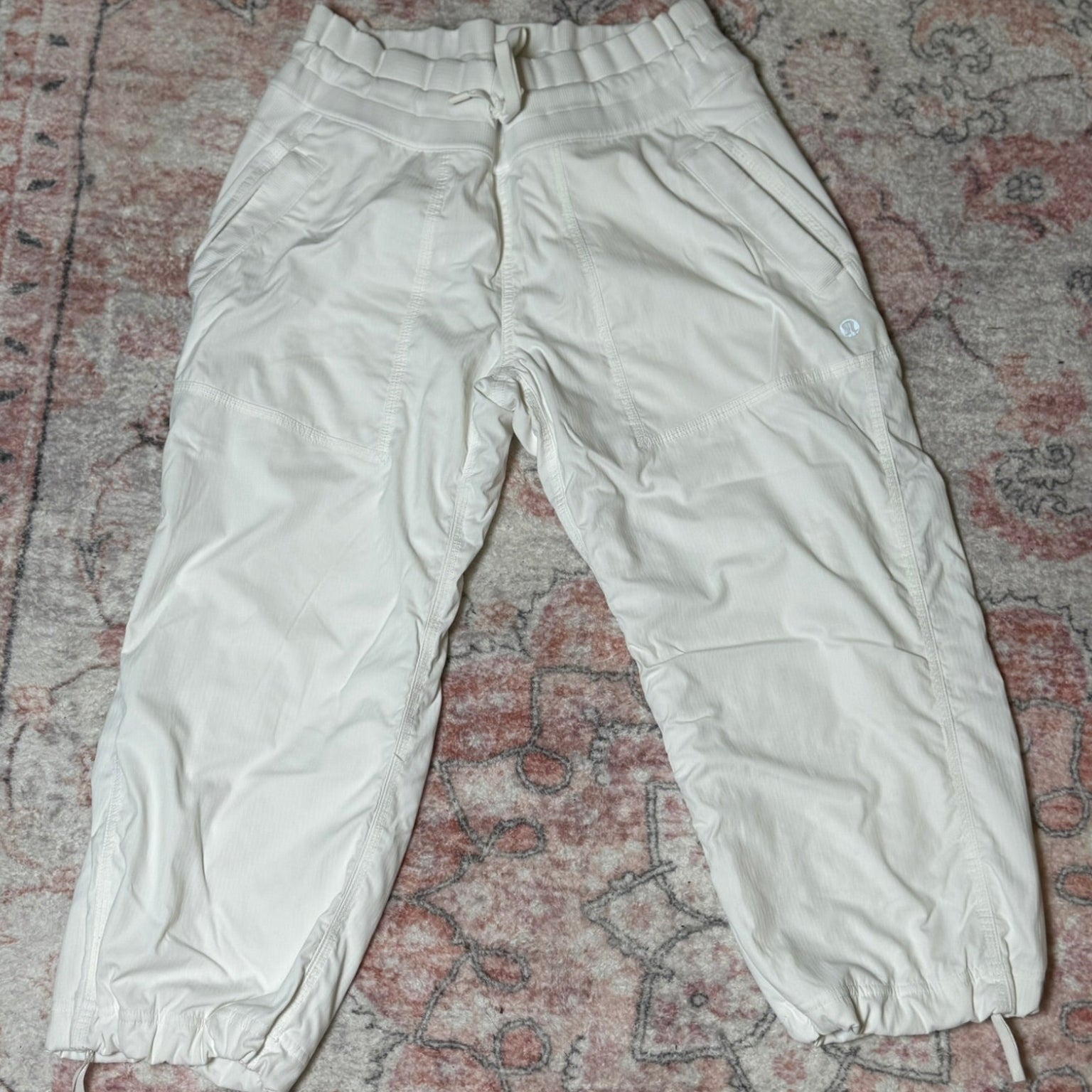 Lululemon Off-White Utility Joggers Size 6