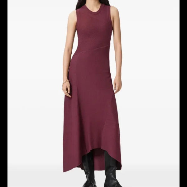 Allsaints Gia Knit Maxi Dress Size 10