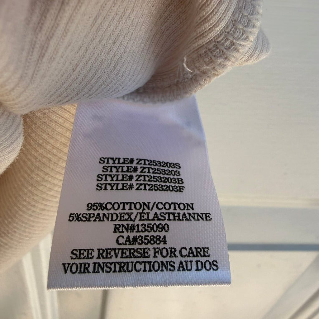 Z Supply Social Tank Top Crystal Size Small